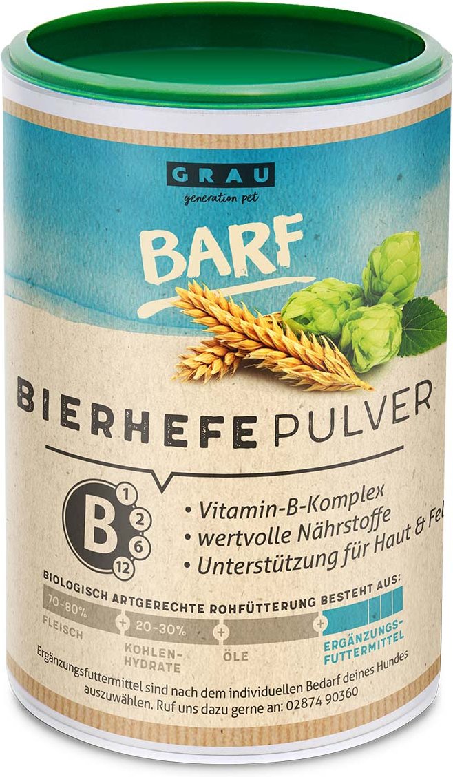 Grau Bierhefe 500g