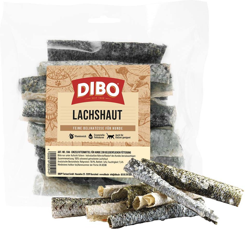 DIBO Lachshaut 50g