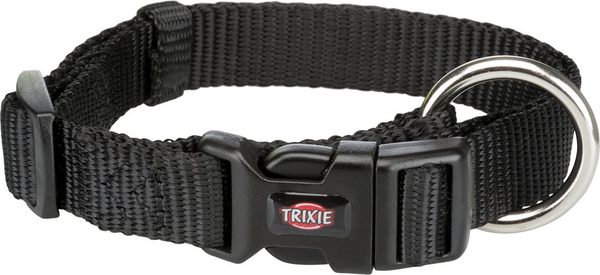 Trixie Premium Halsband schwarz S-M