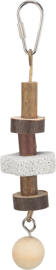 Trixie Knabberspielzeug mit Rindenholz/Lavastein