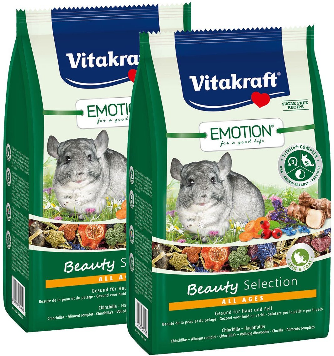 Vitakraft Emotion Beauty Selection Chinchillas 2x600g