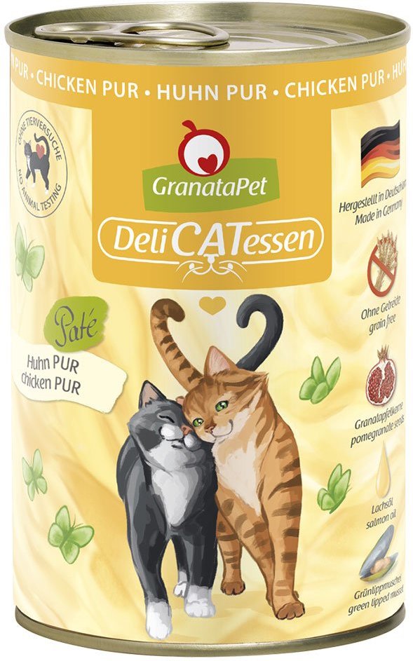 GranataPet Katze - Delicatessen Dose Huhn PUR 6x400g