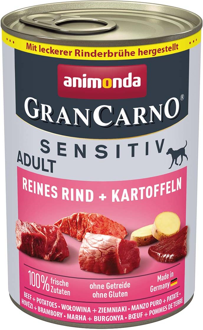 animonda GranCarno Sensitiv Rind und Kartoffel 24x400g