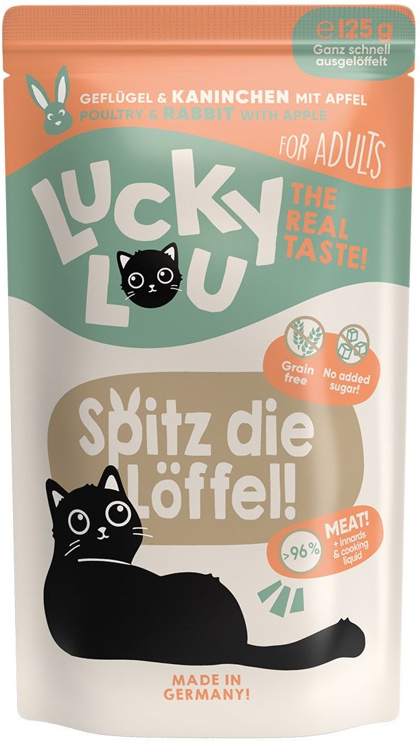 Lucky Lou Lifestage Adult Geflügel & Kaninchen 16x125g