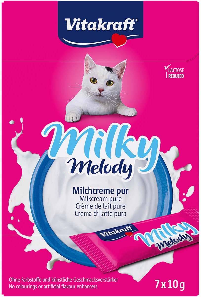 Vitakraft Katzensnack Milky Melody Pur 3x70g