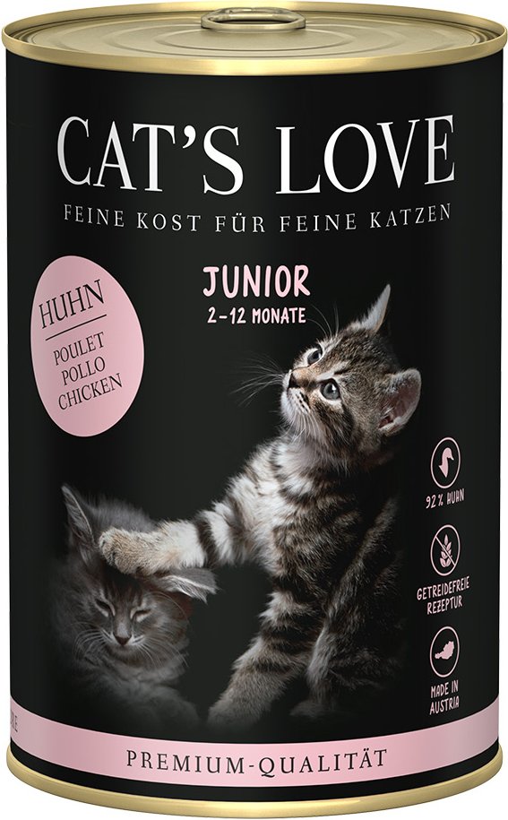 Cat´s Love Junior Huhn 6x400g
