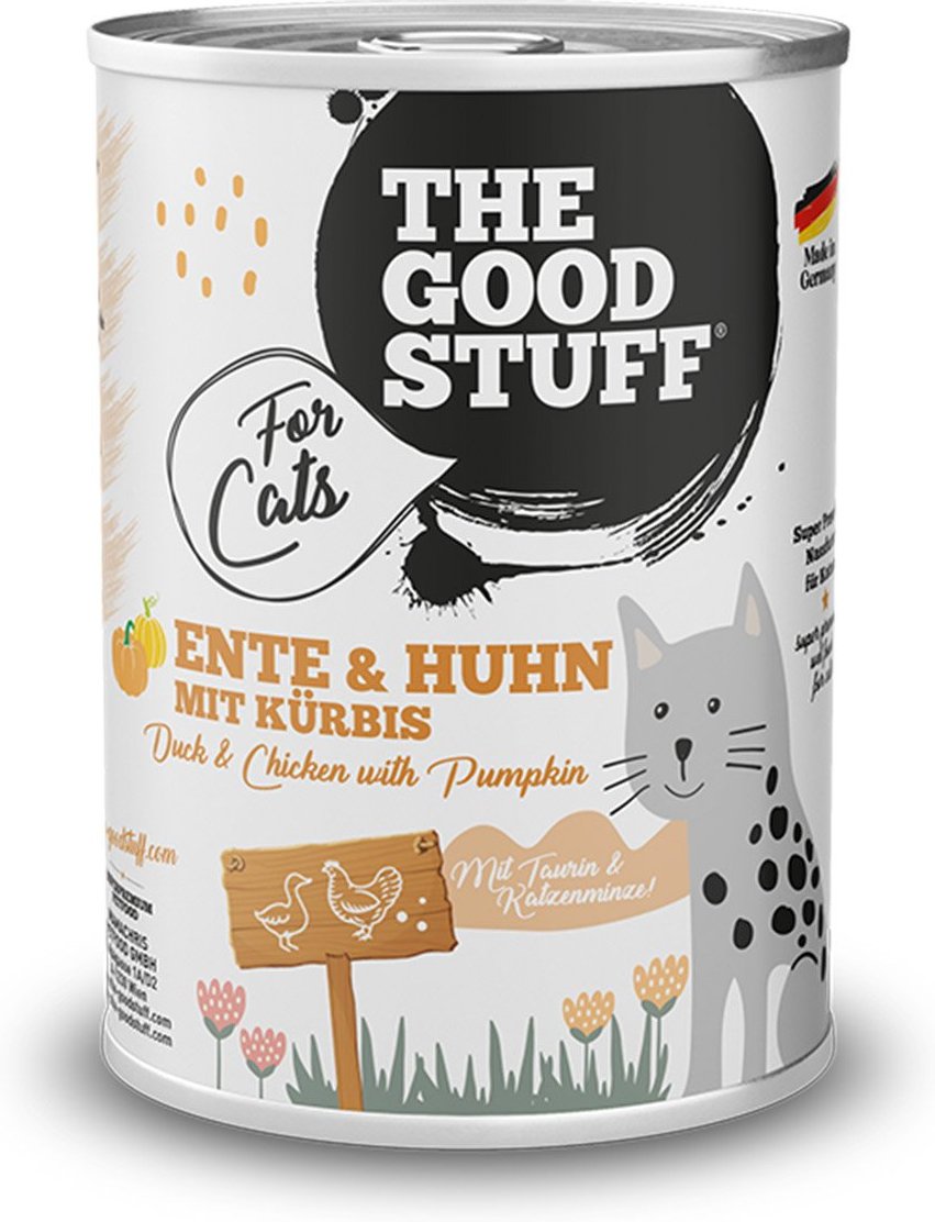 The Goodstuff Ente & Huhn mit Kürbis 6x400 g