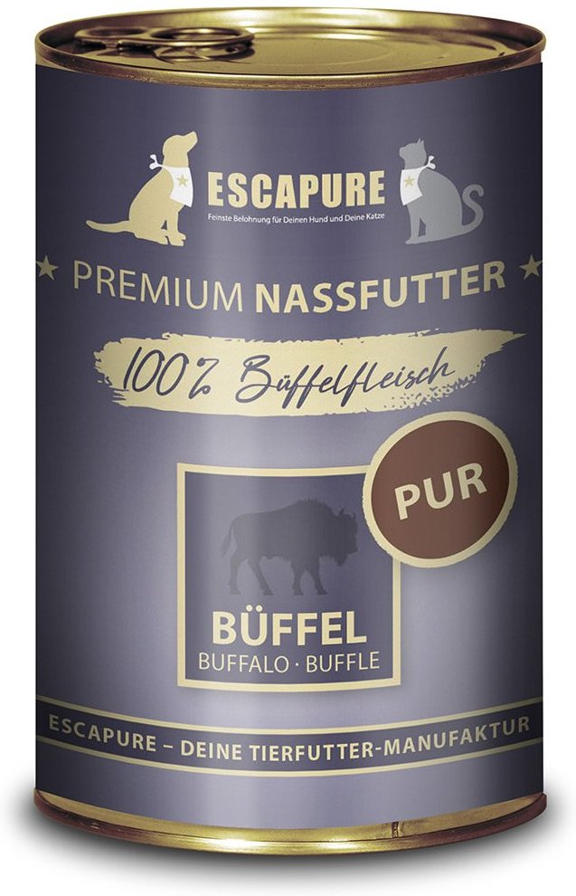 Escapure Büffel PUR 6x400g