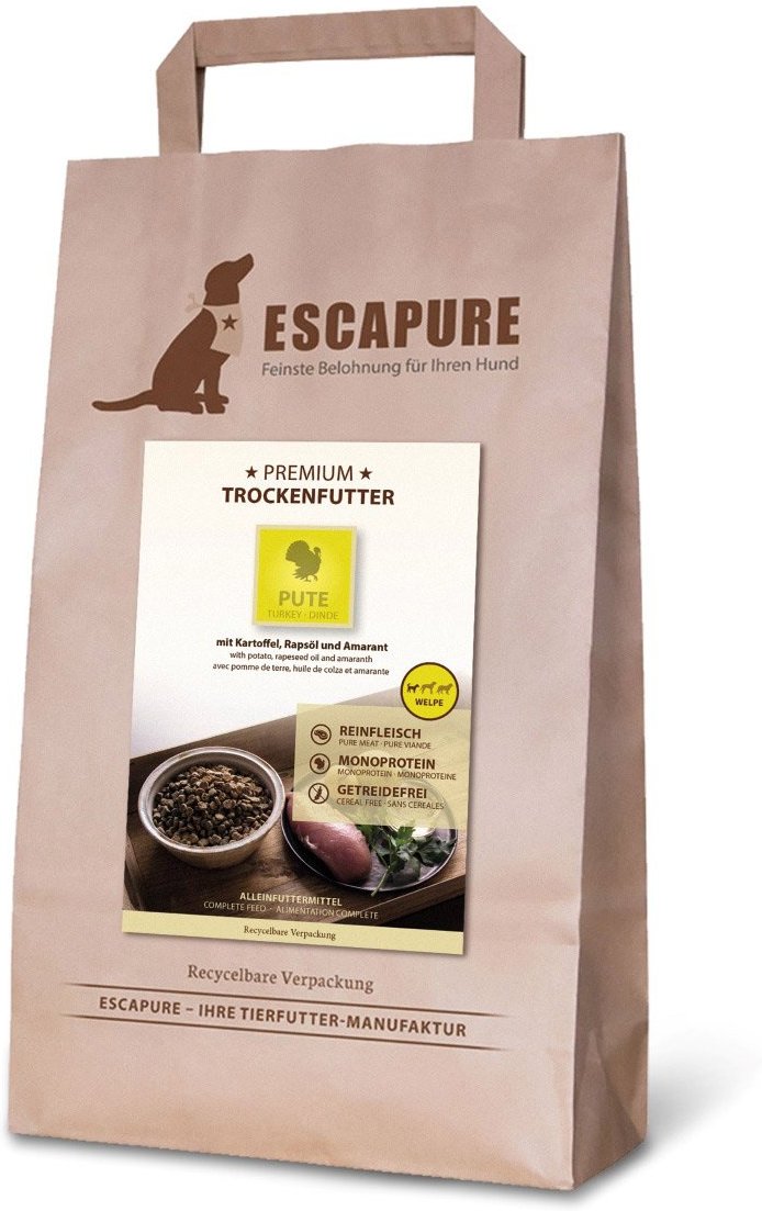 Escapure Pute Premium Trockenfutter Welpe 1,5kg