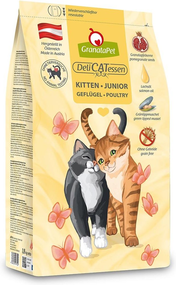 GranataPet DeliCatessen Trockenfutter Kitten Geflügel 1,8 kg