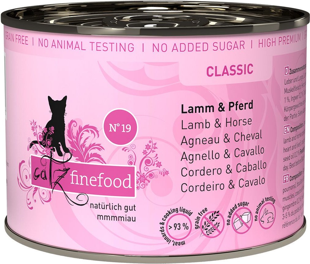 catz finefood - No. 19 Lamm & Pferd 12x200g