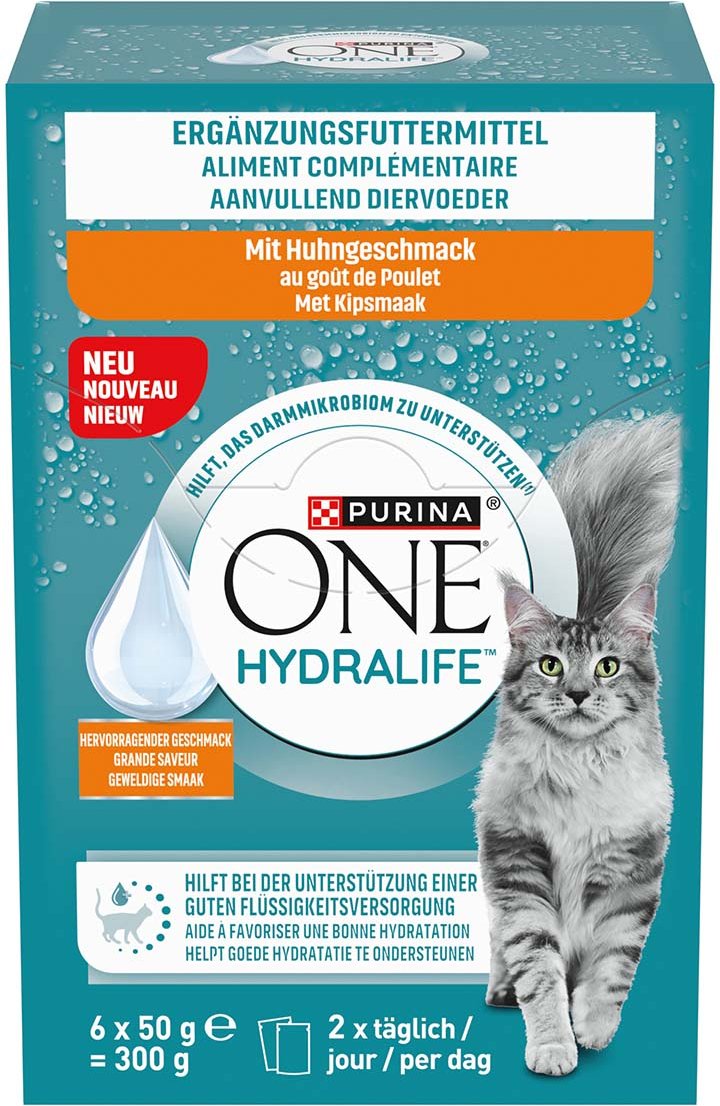 PURINA ONE HYDRALIFE Huhn 6x50 g