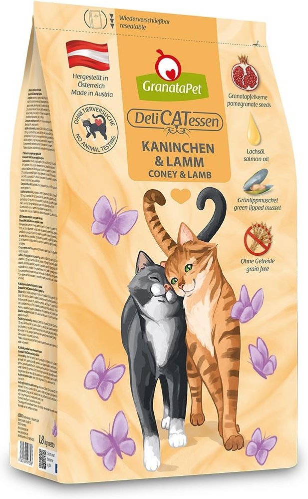 GranataPet DeliCatessen Trockenfutter Kaninchen & Lamm Adult 1,8kg