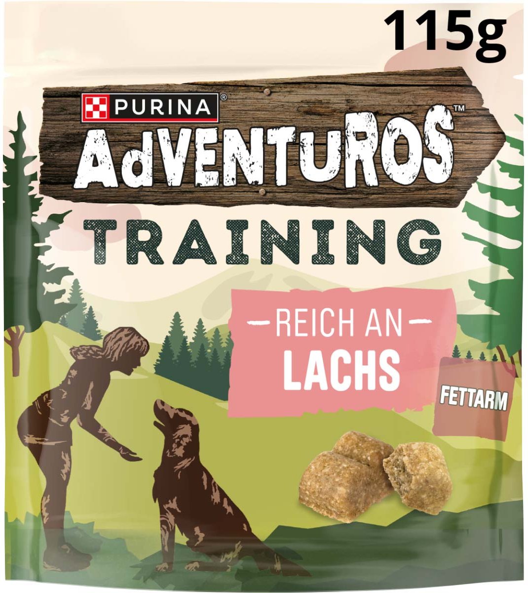 AdVENTuROS Training Lachs 115g