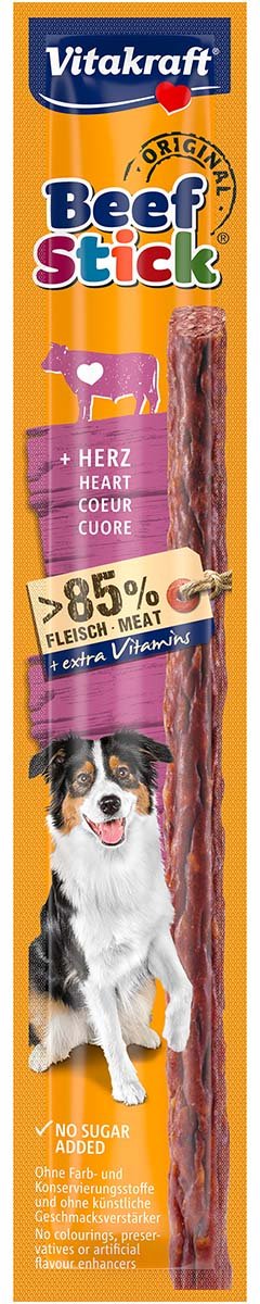 Vitakraft Hundesnack Beef Stick Herz 50 Stück
