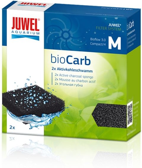 Juwel Aktivkohle-Filterschwamm bioCarb Bioflow Bioflow 3.0-Compact