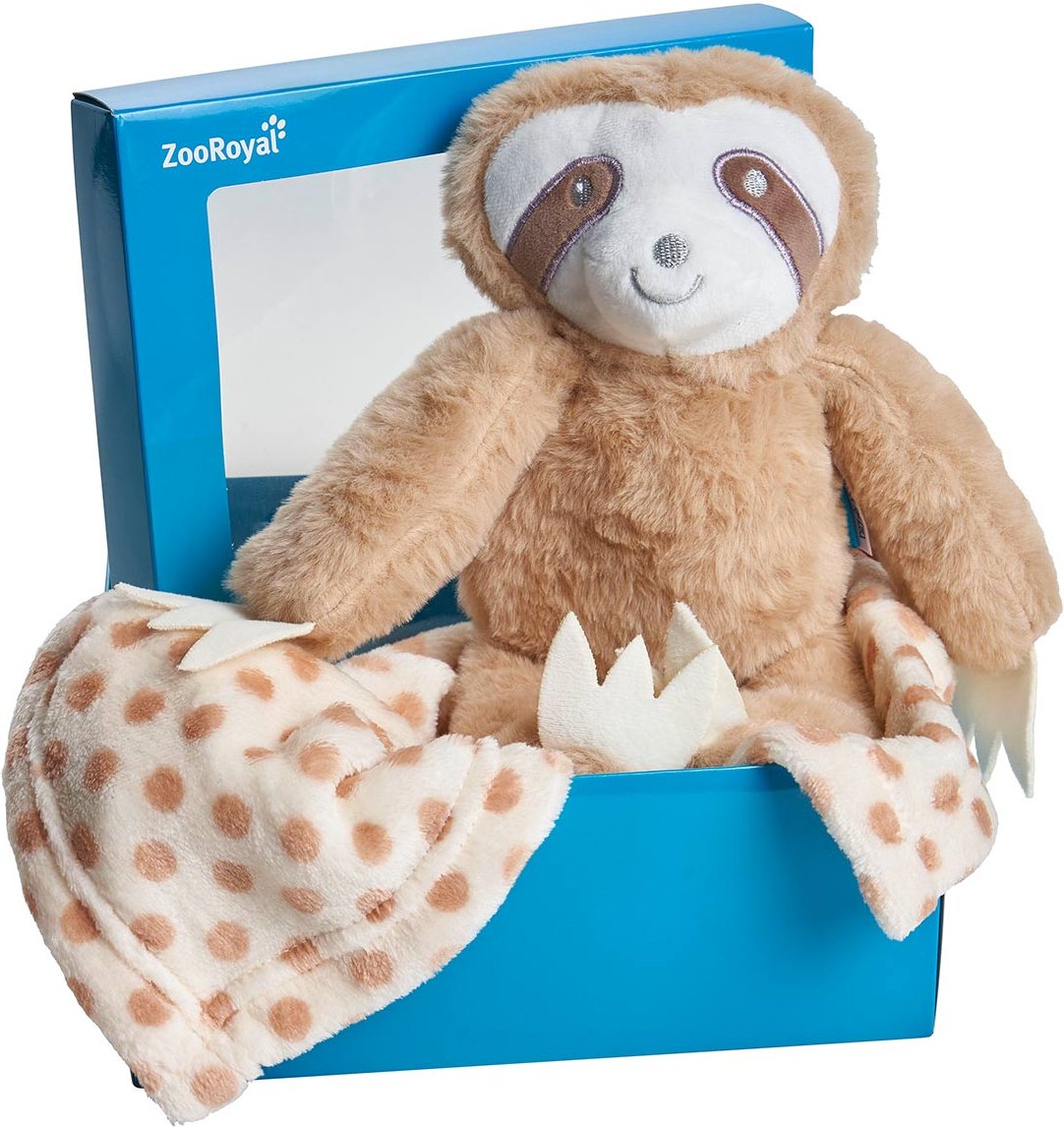 ZooRoyal Geschenkset für Hunde Kuscheltier & Decke