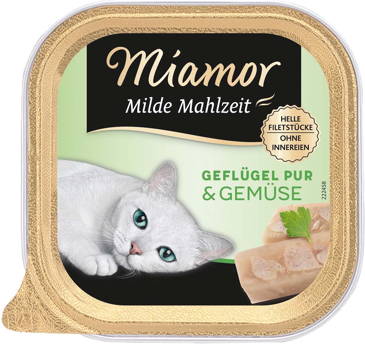 Miamor Milde Mahlzeit Geflügel Pur & Gemüse 32x100g