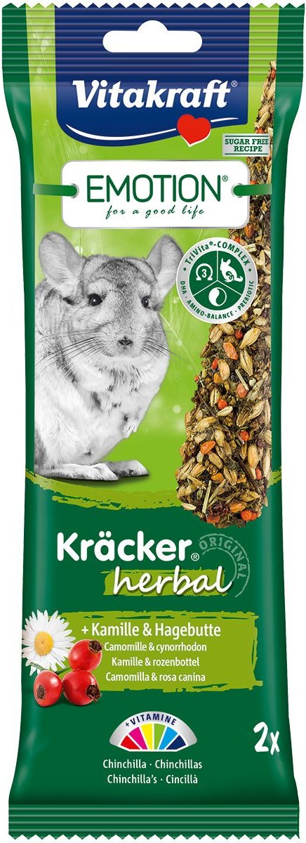 Vitakraft Emotion Kräcker Herbal Chinchillas 2 Stück