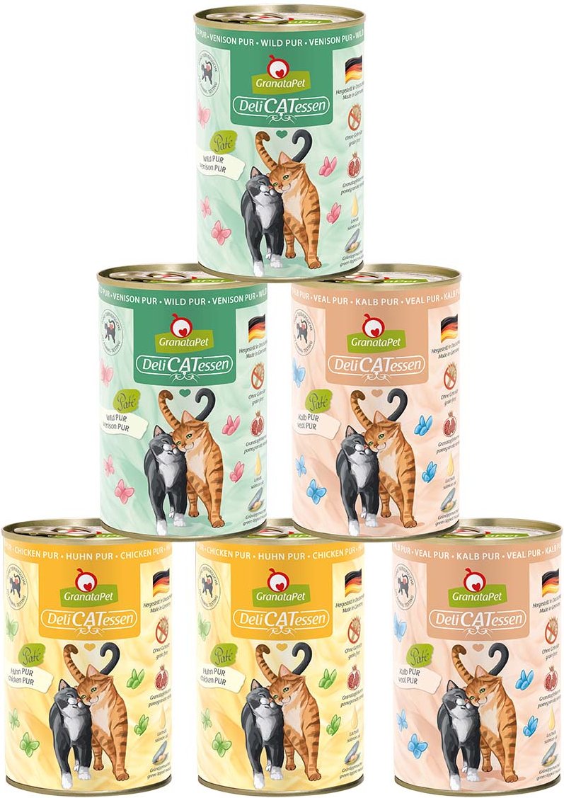 GranataPet DeliCatessen Multipack 2 PUR 6x400g