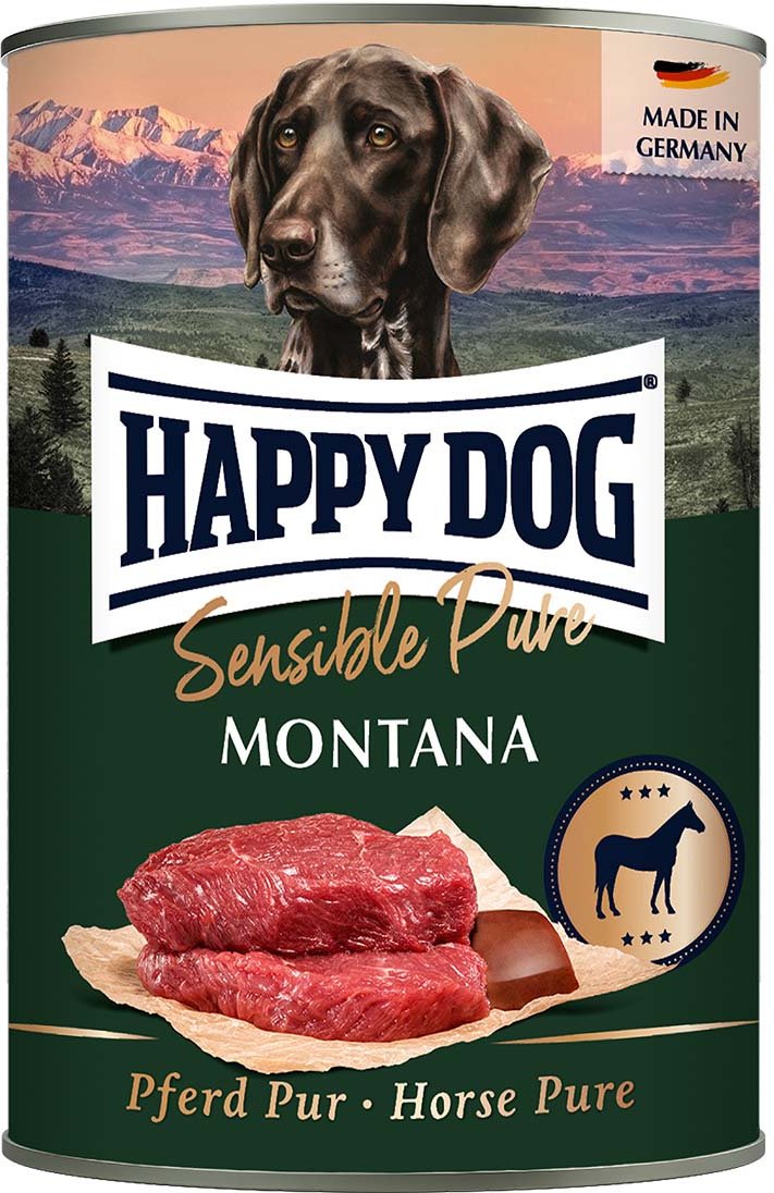 Happy Dog Sensible Pure Montana (Pferd) 12x400g