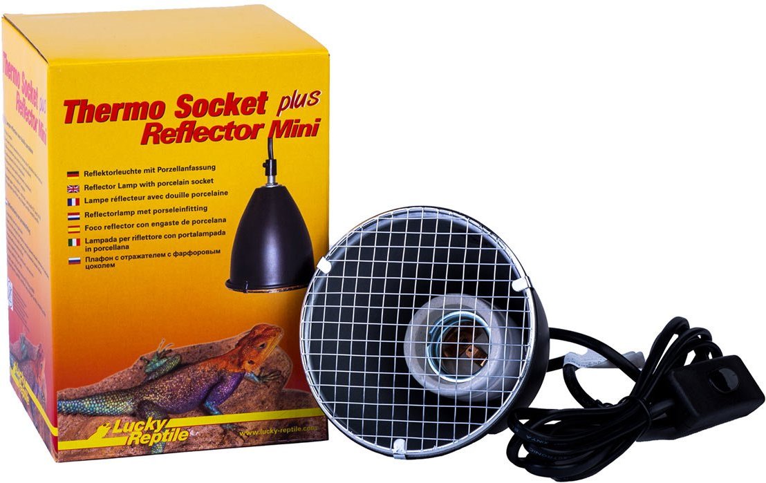 Lucky Reptile Thermo Socket + Reflector Mini