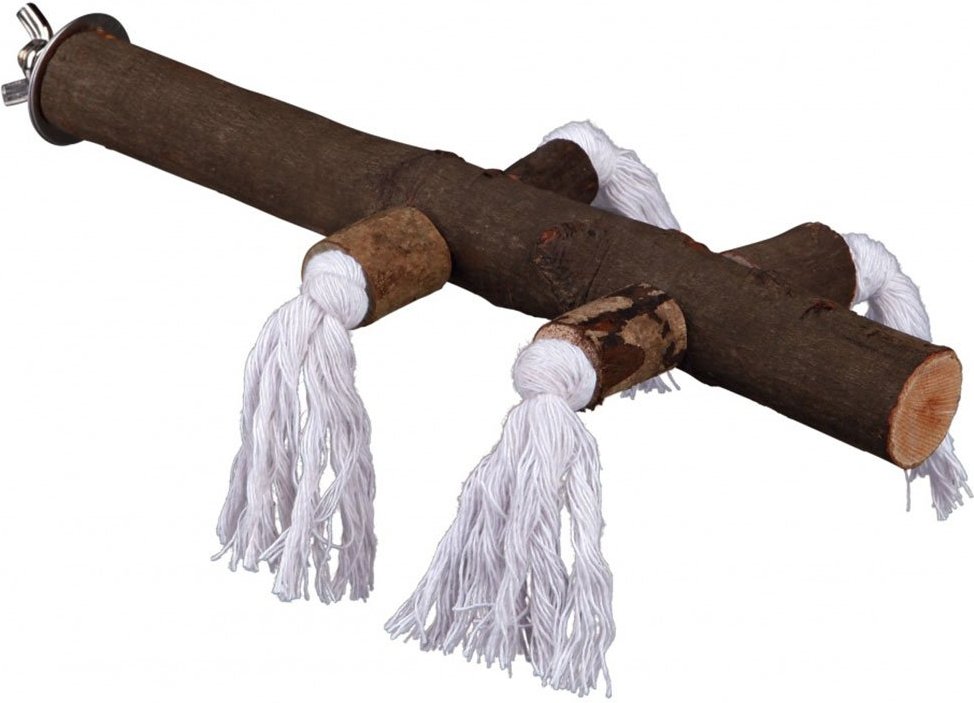 Trixie Natural Living Sitzstange mit Tau 25 cm/ 25 mm