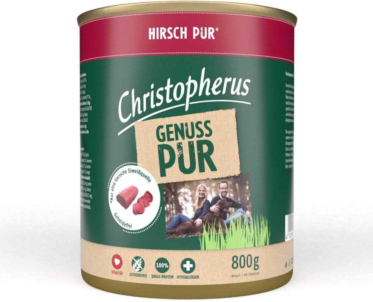 Christopherus Pur – Hirsch 12x800g