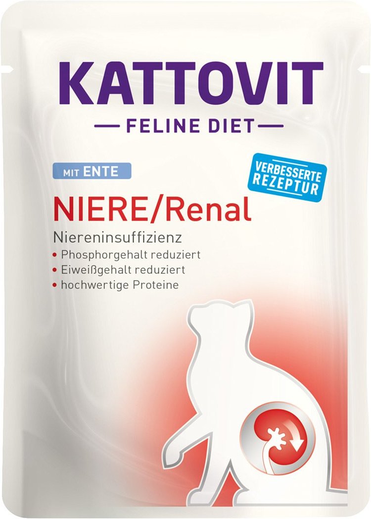 Kattovit Niere/Renal Ente 24x85g