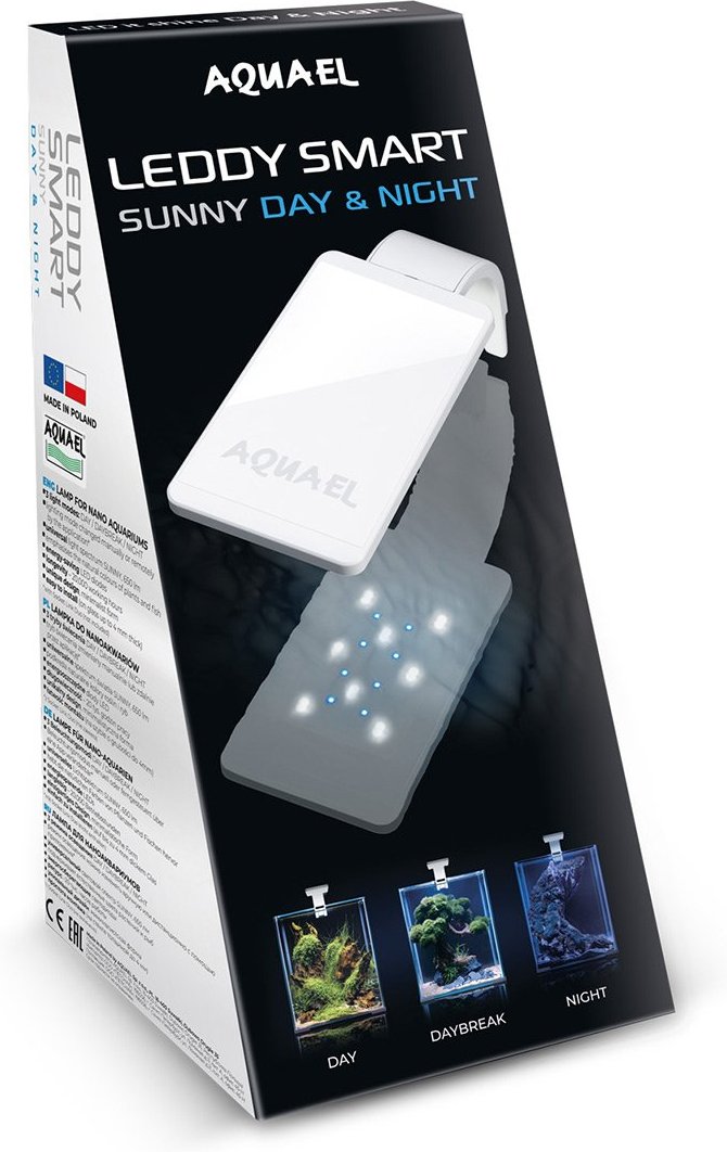 Aquael Leddy Smart 4,8W Sunny Tag & Nacht weiß