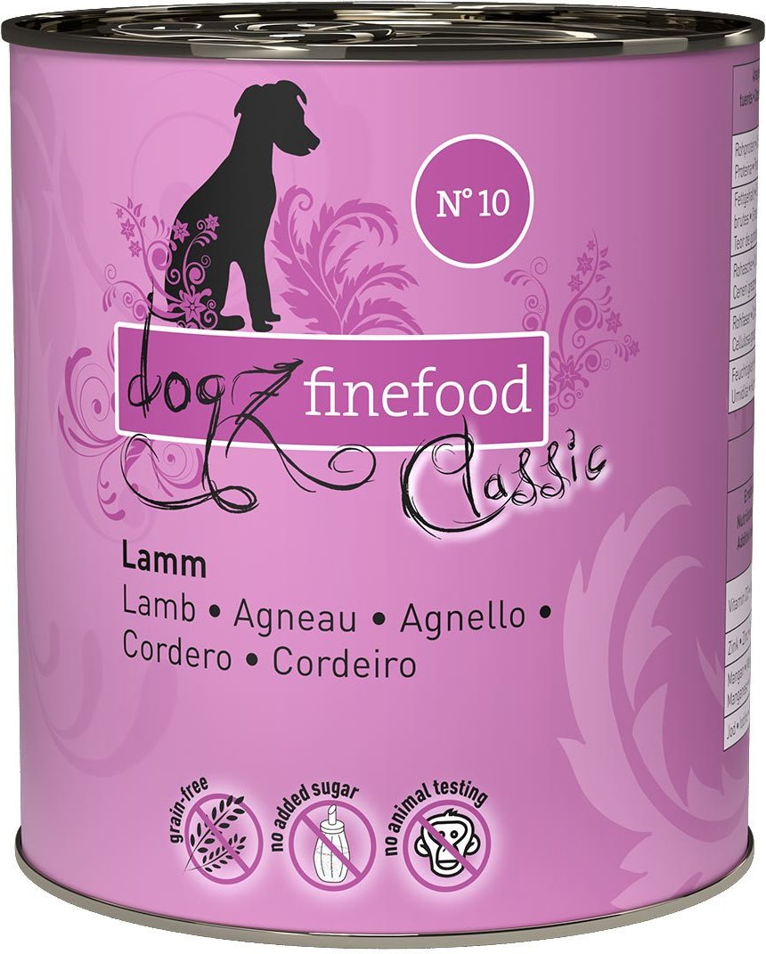 dogz finefood No. 10 Lamm 6x800g
