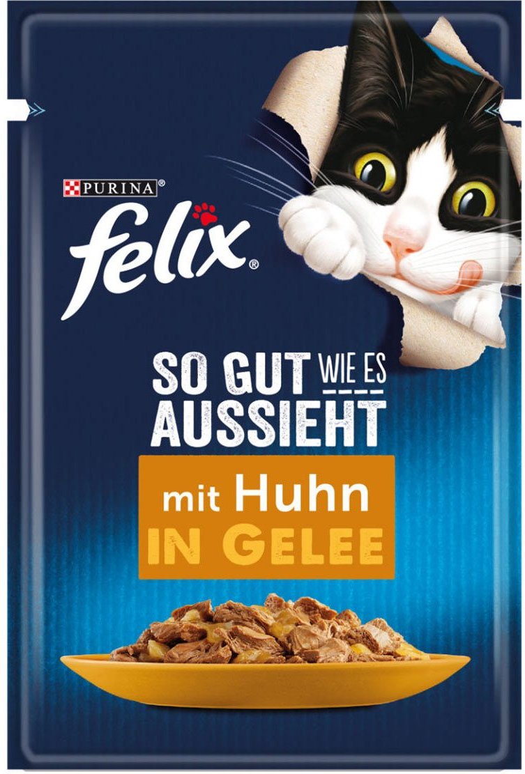 FELIX So gut wie es aussieht in Gelee mit Huhn 26x85g