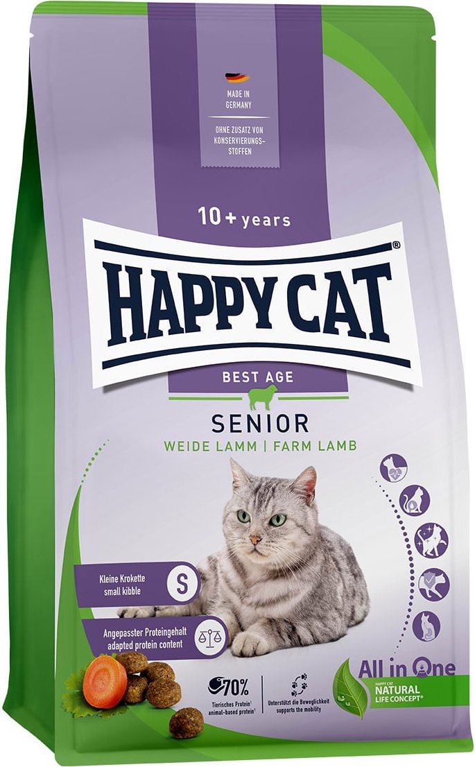 Happy Cat Senior Weide Lamm 4kg