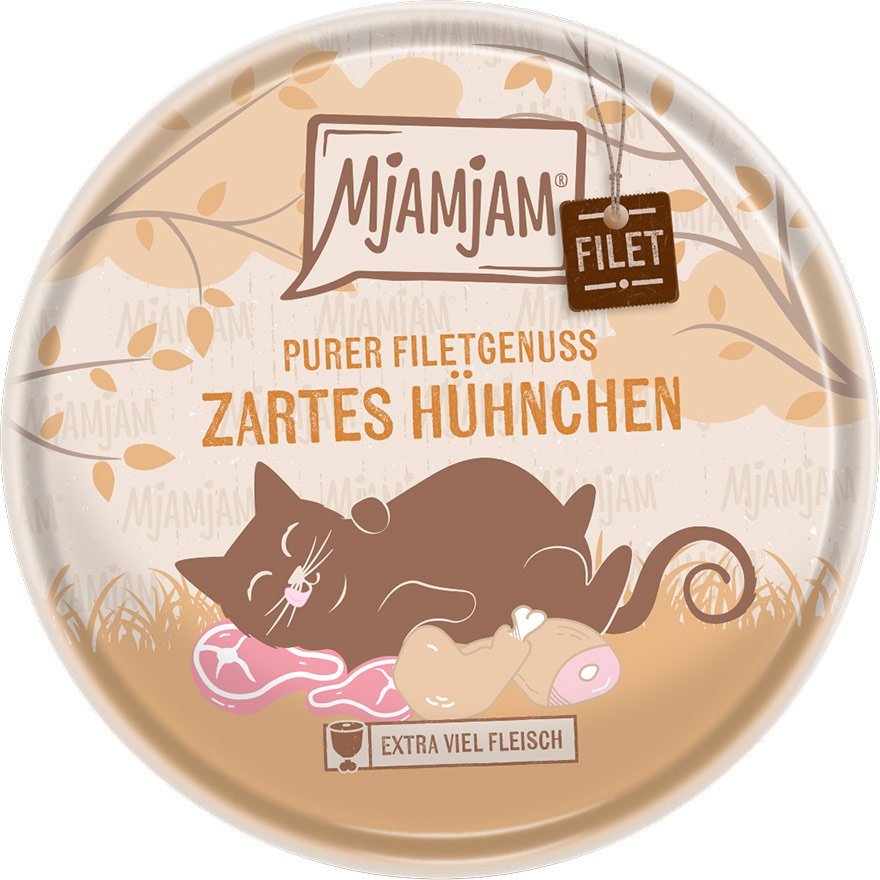 MjAMjAM Purer Filetgenuss - zartes Hühnchen 8x80g