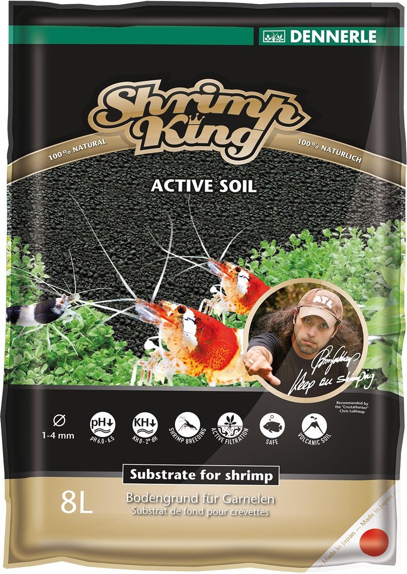Dennerle Shrimp King Bodengrund Active Soil 8l