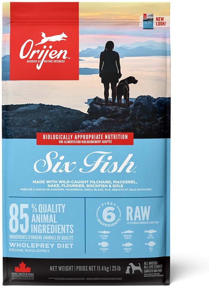 Orijen Dog Six Fish 2x11,4kg