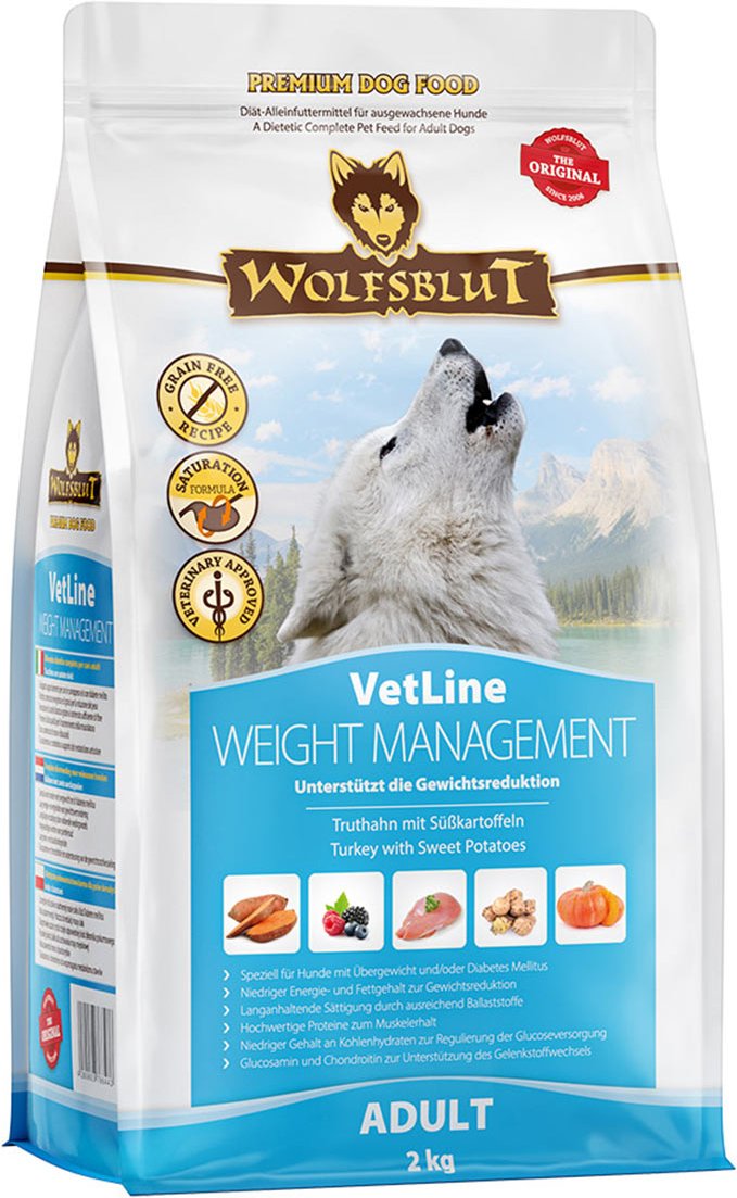 Wolfsblut VetLine Weight Management Truthahn 2kg
