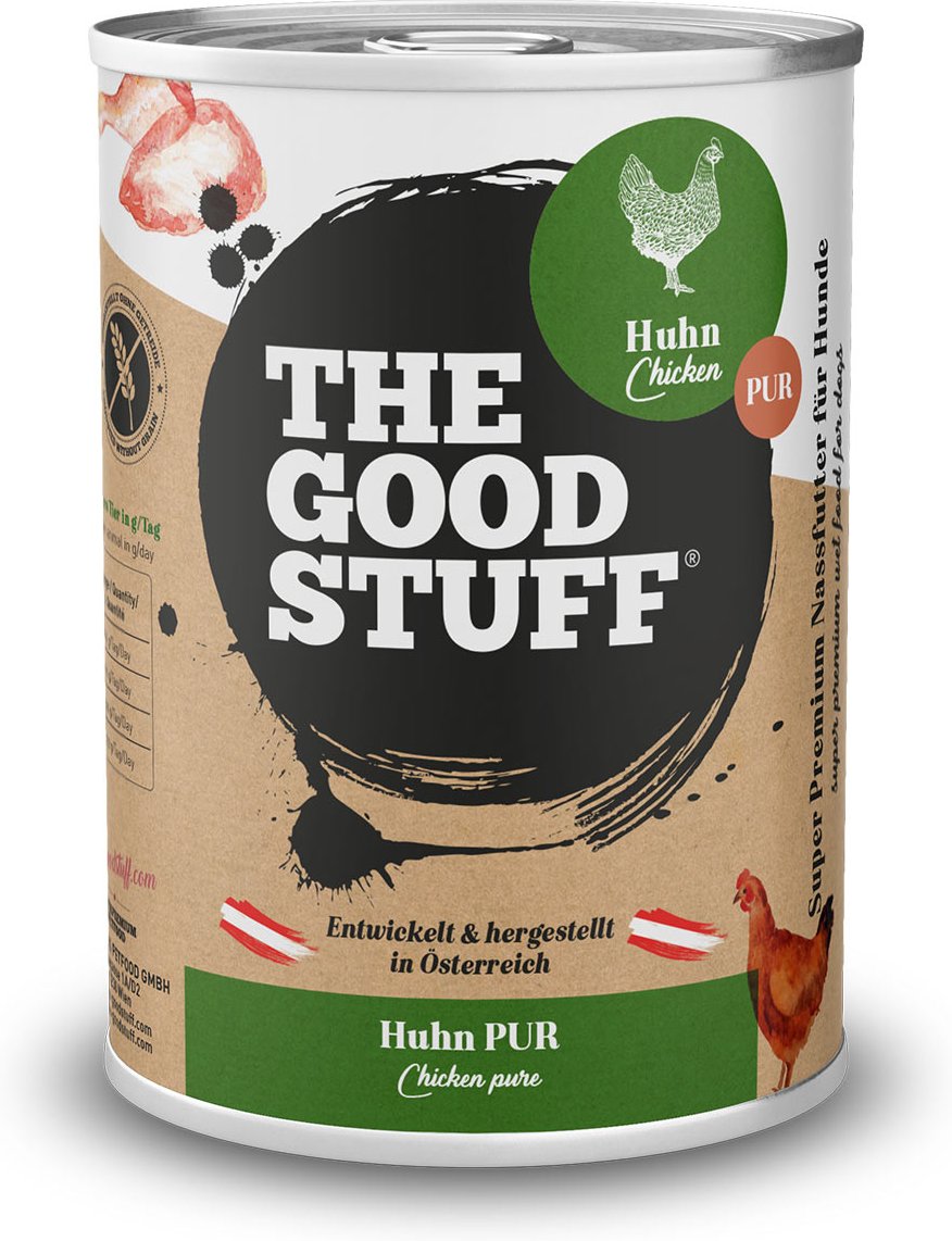The Goodstuff Adult Huhn Pur 6x800g