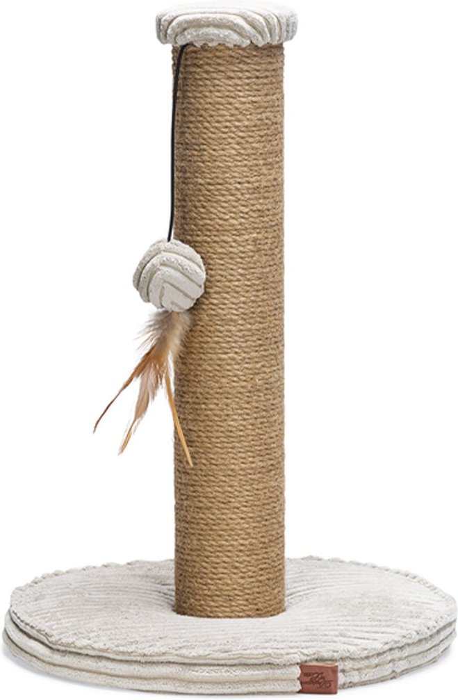 Designed by Lotte Kratzstamm Ribbed hellgrau 35 x 35 x 50 cm