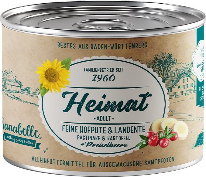 Sanabelle Heimat feine Hofpute & Landente 12x200g
