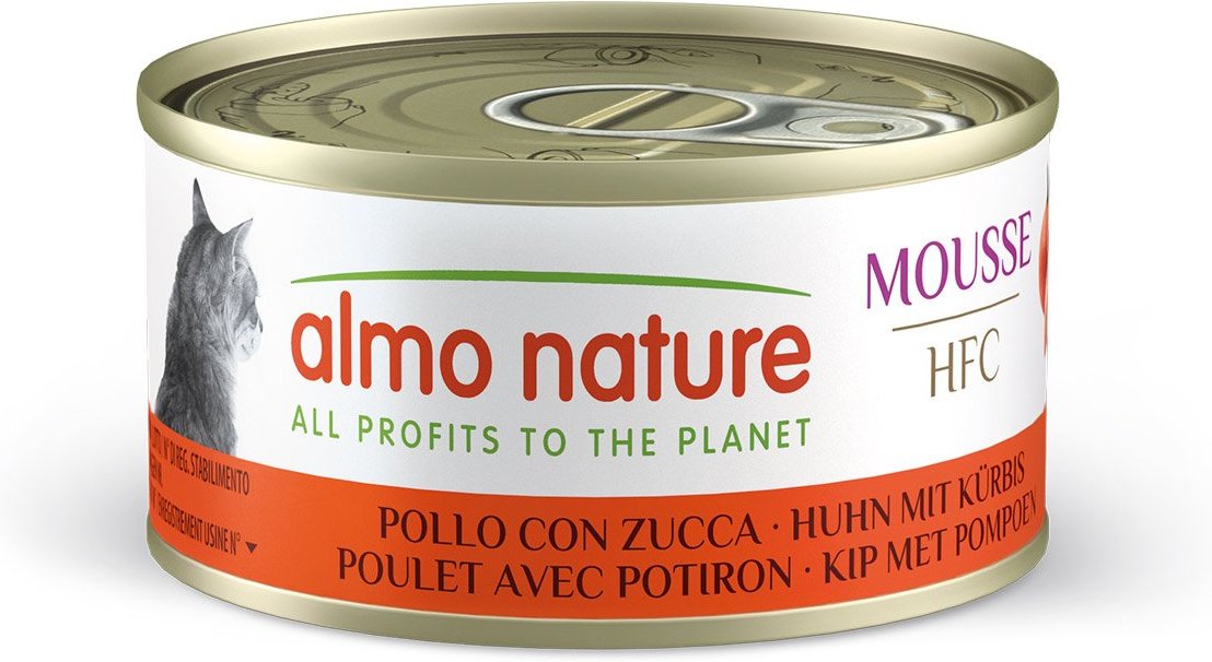 Almo Nature HFC Mousse Huhn mit Kürbis 24x70g