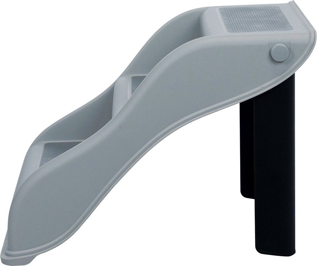 Trixie Treppe aus Kunststoff - hellgrau