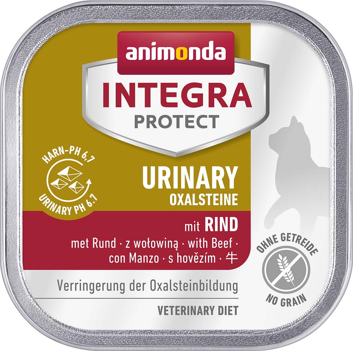 animonda INTEGRA PROTECT Adult Urinary Oxalstein mit Rind 6x100g