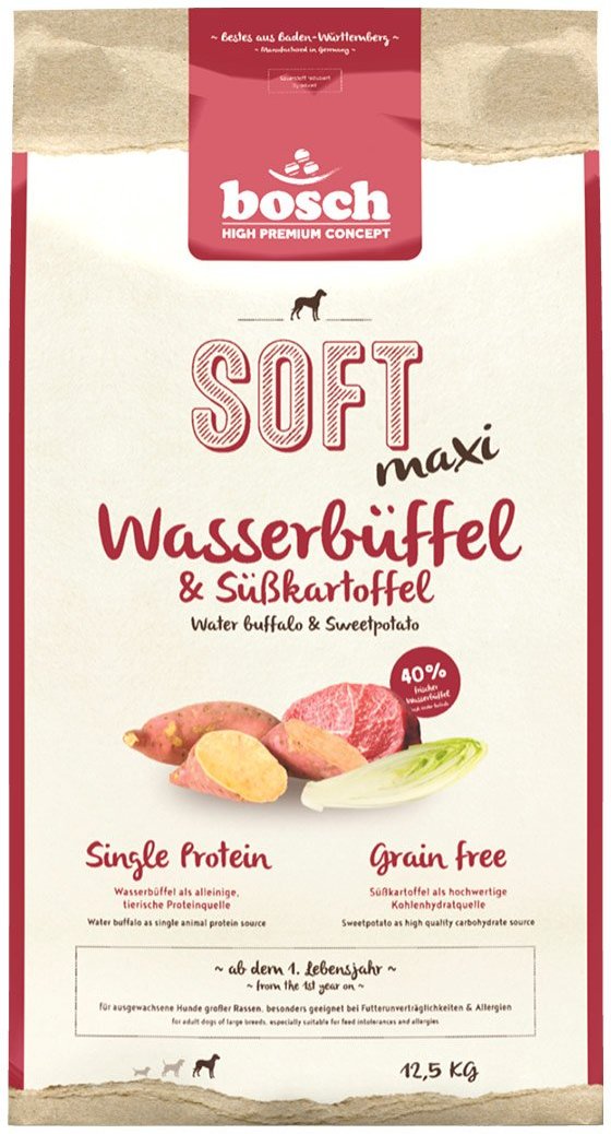 Bosch SOFT Maxi Wasserbüffel und Süßkartoffel 12,5kg