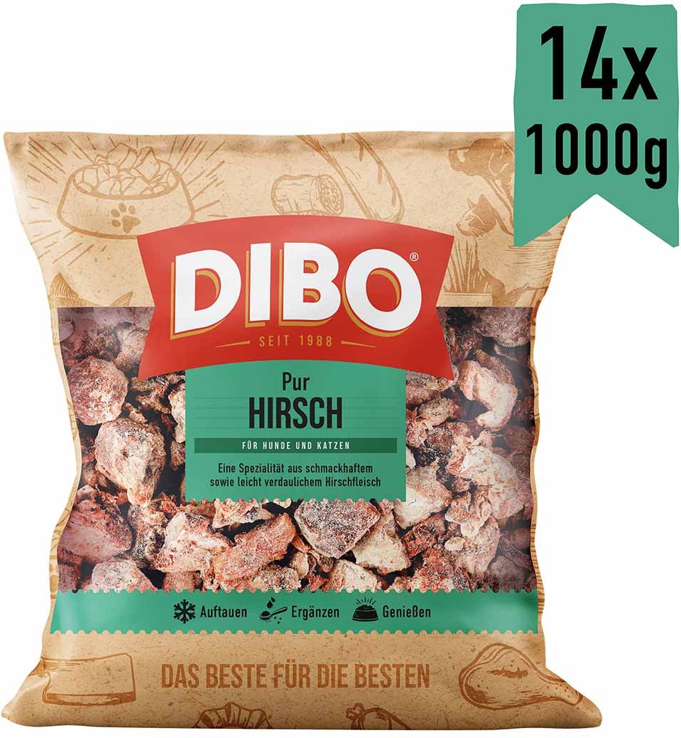 DIBO Hirsch 14x1000 g