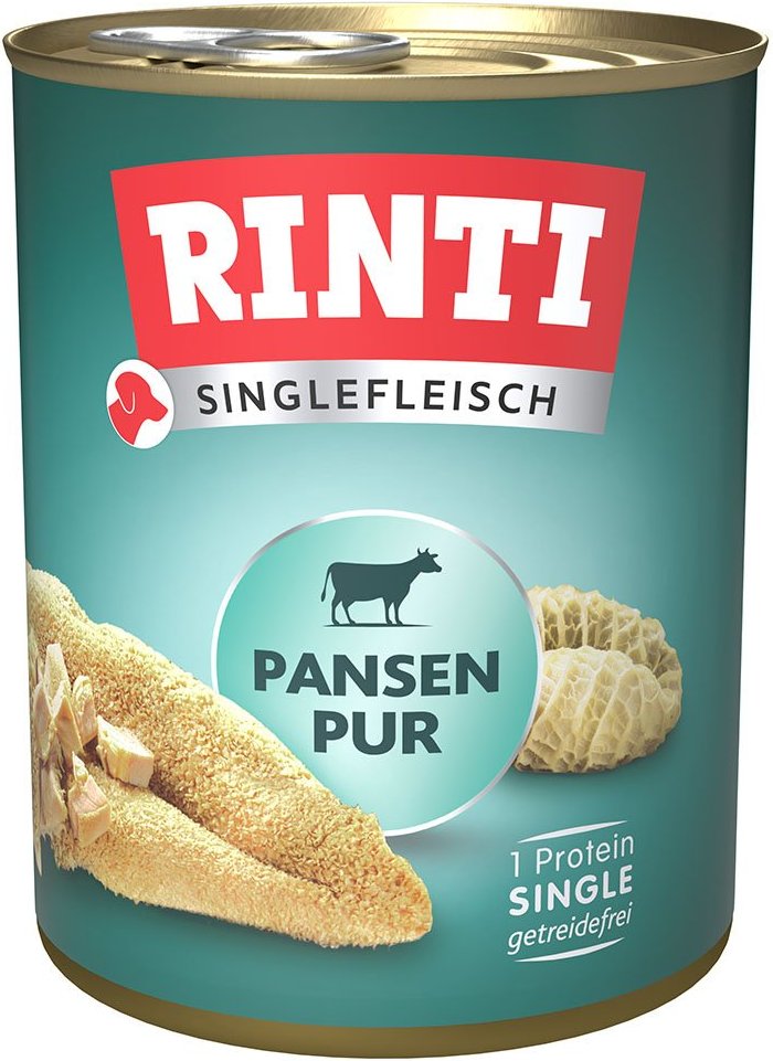 Rinti Singlefleisch Pansen pur 12x800g
