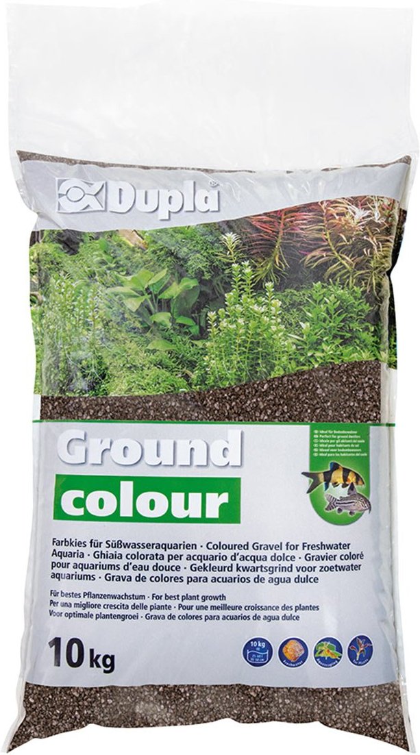Dupla Ground colour Brown Chocolate 1-2mm, 10kg