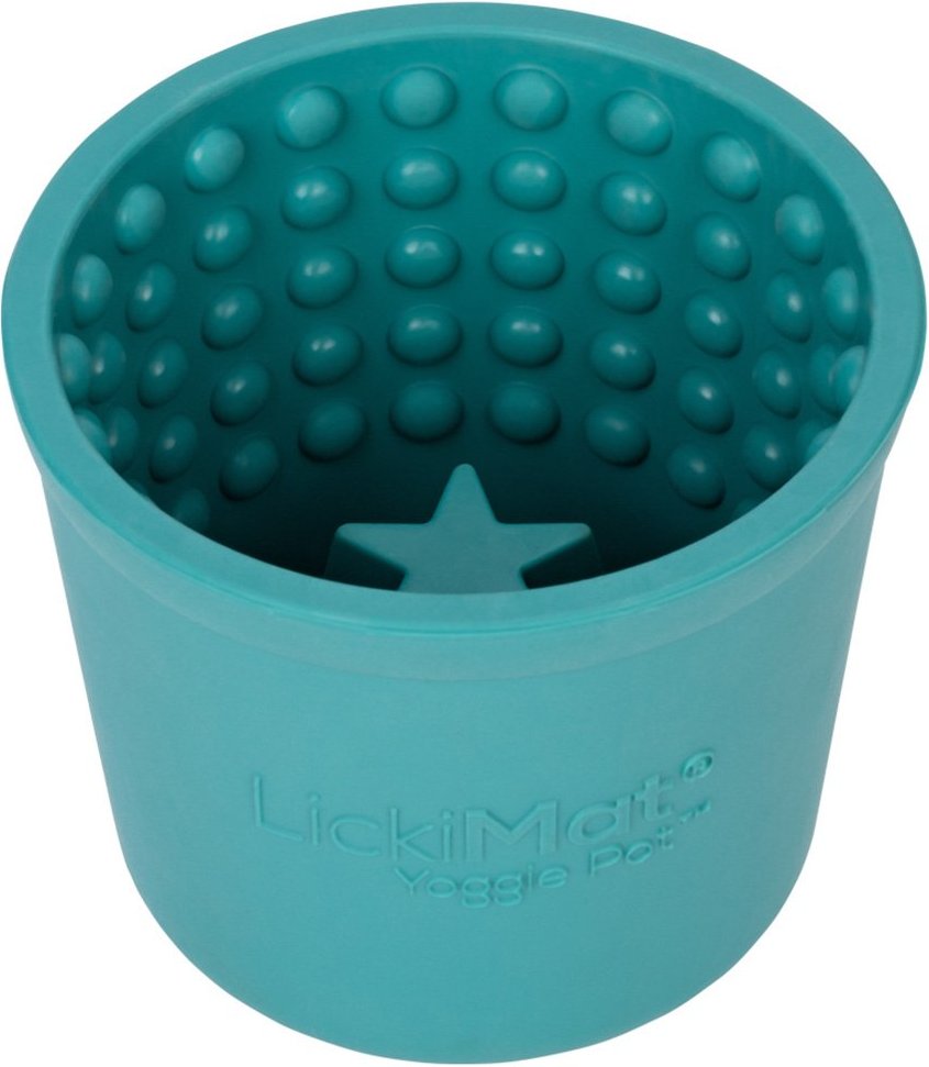 LickiMat Yoggie Pot türkis