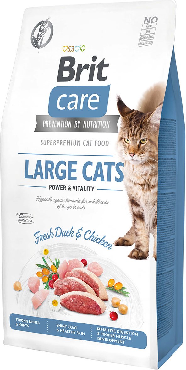 Brit Care GF Large Cats Power & Vitality 2x7kg