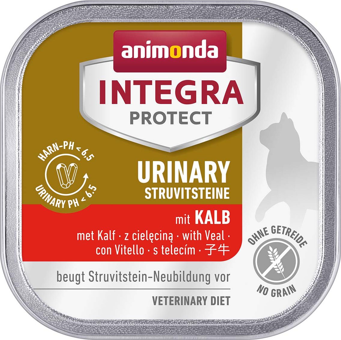 animonda INTEGRA PROTECT Adult Urinary Struvitstein mit Kalb 32x100g